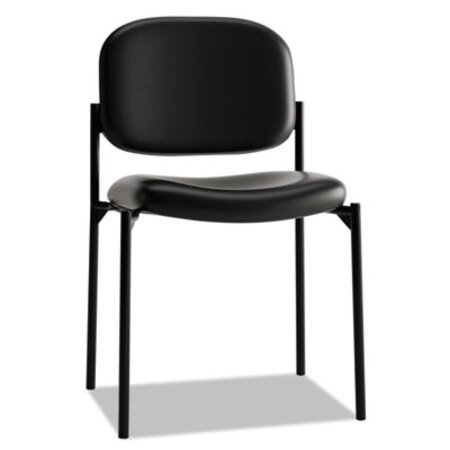 Picture of VL606 Stacking Guest Chair without Arms, Supports Up to 250 lb, BlackBSX-VL606SB11