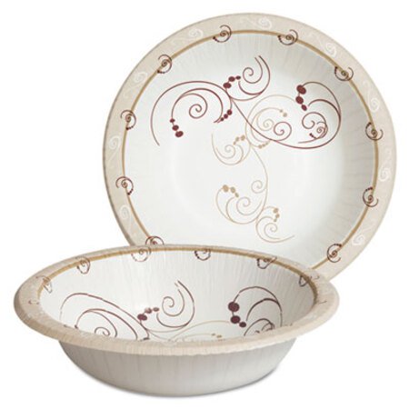 Picture of Symphony Paper Dinnerware, Heavyweight Bowl, 12 oz, Tan, 125/PackSCC-HB12J8001PK