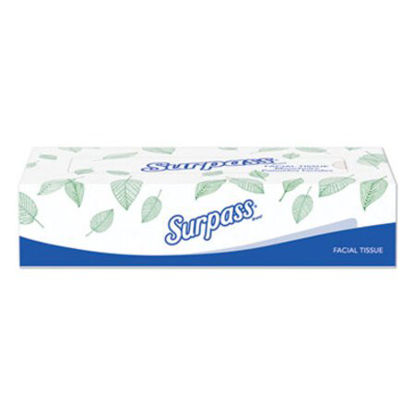 Picture of Facial Tissue, 2-Ply, White, Flat Box, 100 Sheets/Box, 30 Boxes/CartonKCC-21340