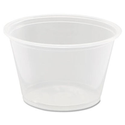Picture of Conex Complements Polypropylene Portion/Medicine Cups, 4 oz, Clear, 125/Bag, 20 Bags/CartonDCC-400PC