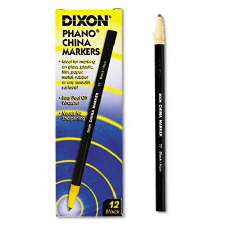Picture of China Marker, Black, DozenDIX-00077