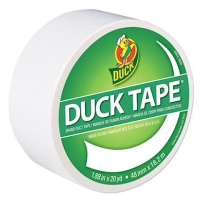 Picture of Colored Duct Tape, 3" Core, 1.88" x 20 yds, WhiteDUC-1265015
