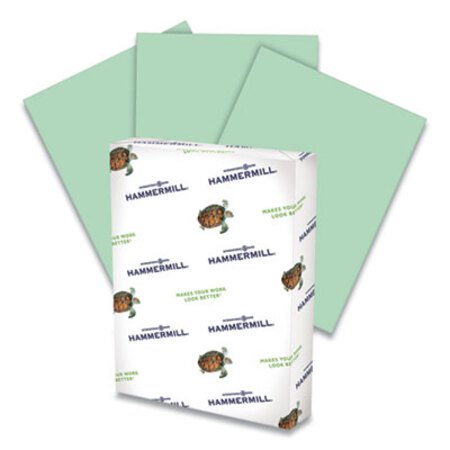 Picture of Colors Print Paper, 20lb, 8.5 x 11, Green, 500/ReamHAM-103366