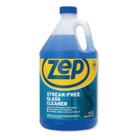 Picture of Streak-Free Glass Cleaner, Pleasant Scent, 1 gal BottleZPE-ZU1120128EA