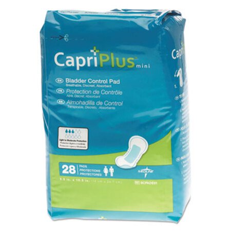Picture of Capri Plus Bladder Control Pads, Regular, 5.5" x 10.5", 28/PackMII-BCPE01