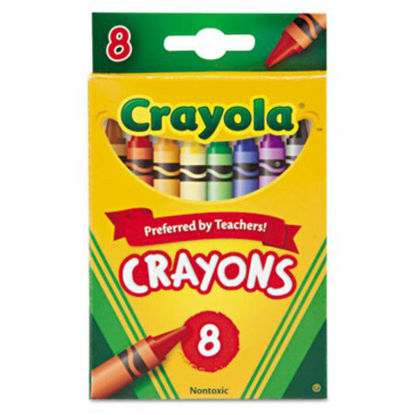 Picture of Classic Color Crayons, Peggable Retail Pack, Peggable Retail Pack, 8 ColorsCYO-523008
