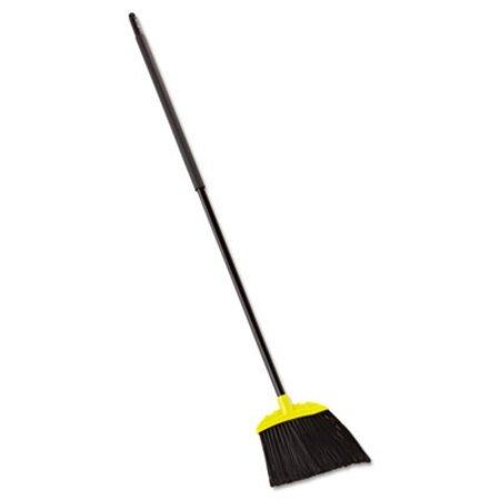 Picture of Jumbo Smooth Sweep Angled Broom, 46" Handle, Black/YellowRCP-638906BLAEA