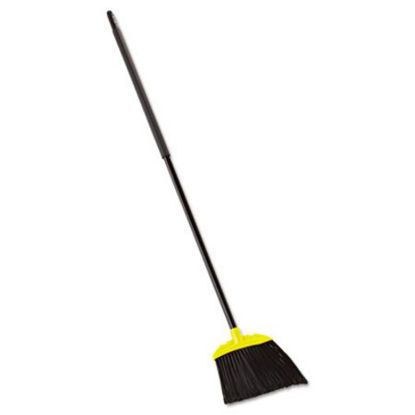 Picture of Jumbo Smooth Sweep Angled Broom, 46" Handle, Black/YellowRCP-638906BLAEA