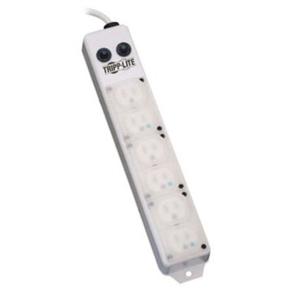 Picture of Medical-Grade Power Strip for Patient-Care Vicinity, 6 Outlets, 15 ft CordTRP-PS615HGOEM