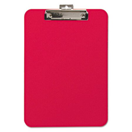 Picture of Unbreakable Recycled Clipboard, 1/4" Capacity, 8 1/2 x 11, RedBAU-61622
