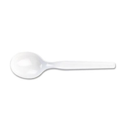 Picture of Plastic Cutlery, Heavy Mediumweight Soup Spoon, 100/BoxDXE-SM207