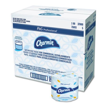 Picture of Commercial Bathroom Tissue, Septic Safe, Individually Wrapped, 2-Ply, White, 450 Sheets/Roll, 75 Rolls/CartonPGC-71693