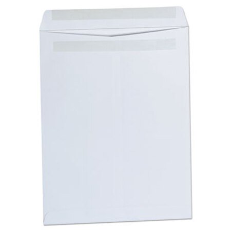 Picture of Self-Stick Open-End Catalog Envelope, #13 1/2, Square Flap, Self-Adhesive Closure, 10 x 13, White, 100/BoxUNV-42102