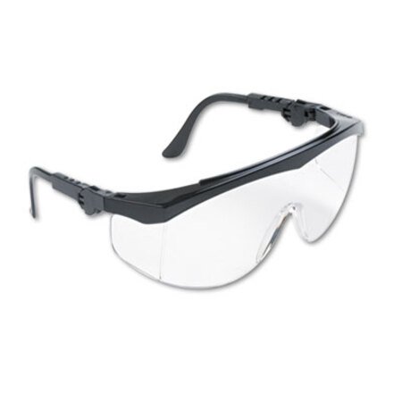 Picture of Tomahawk Wraparound Safety Glasses, Black Nylon Frame, Clear Lens, 12/BoxCRW-TK110