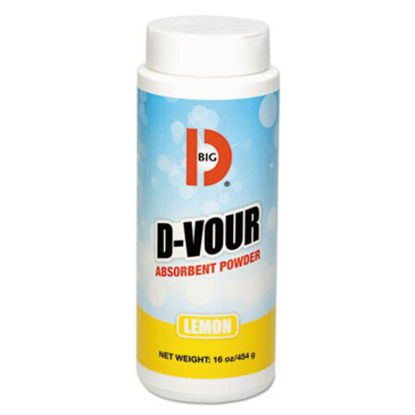 Picture of D-Vour Absorbent Powder, Canister, Lemon, 16oz, 6/CartonBGD-166