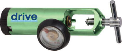 Picture of Drive™ Mini Oxygen Regulator Click Style 0 - 8 LPM Barb Outlet CGA-87018301GM