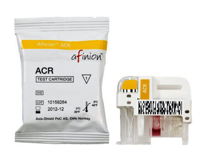 Picture of Reagent Kit Afinion™ ACR Renal / General Chemistry Albumin, Creatinine, Albumin / Creatinine Ratio Test For Afinion™ AS100 Analzyer 3 Tests 15 Cassettes1115020