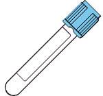 Picture of BD Vacutainer® Venous Blood Collection Tube Coagulation Tube Sodium Citrate Additive 13 X 75 mm 4.5 mL Light Blue BD Hemogard™ Closure Glass Tube369714
