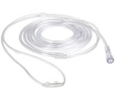 Picture of ETCO2 Nasal Sampling Cannula with O2 Delivery Adult Curved Prong / NonFlared TipCAN-ROS7