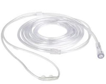 Picture of ETCO2 Nasal Sampling Cannula with O2 Delivery Adult Curved Prong / NonFlared TipCAN-ROS7