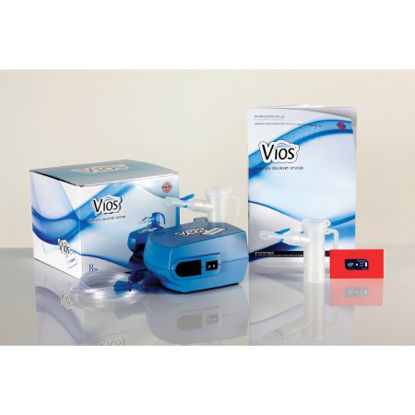Picture of Vios® LC Plus® Compressor Nebulizer System Small Volume 8 mL Medication Cup Universal Mouthpiece Delivery310F83-LC+