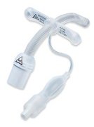 Picture of Tracheostomy Tube Bivona® FlexTend™ TTS™ Straight Neck Flange Size 3 Cuffed67NFPS30