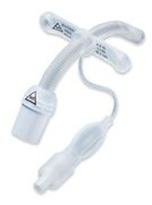 Picture of Tracheostomy Tube Bivona® FlexTend™ TTS™ Straight Neck Flange Size 3 Cuffed67NFPS30