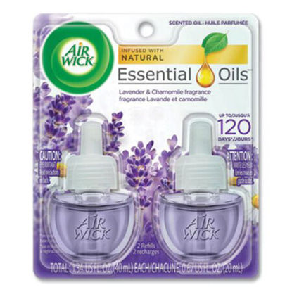 Picture of Scented Oil Refill, Lavender and Chamomile, 0.67 oz, 2/PackRAC-78473CT