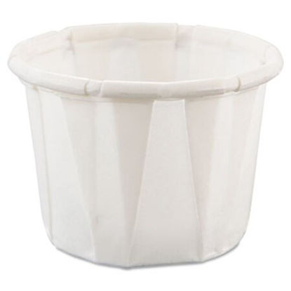 Picture of Paper Portion Cups, .5oz, White, 250/Bag, 20 Bags/CartonSCC-050