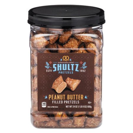 Picture of Pretzels, Peanut Butter, Tub, 24 ozOFX-3598