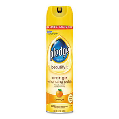Picture of Furniture Polish, Orange Clean Scent, 9.7 oz Aerosol SpraySJN-323148EA