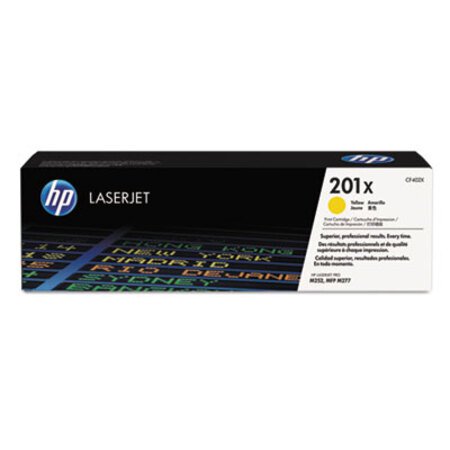 Picture of HP 201X, (CF402X) High-Yield Yellow Original LaserJet Toner CartridgeHEW-CF402X