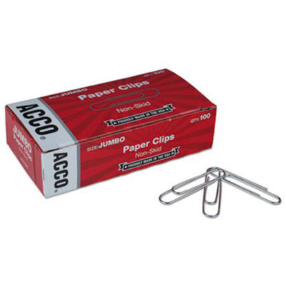 Picture of Paper Clips, Jumbo, Silver, 1,000/PackACC-72585