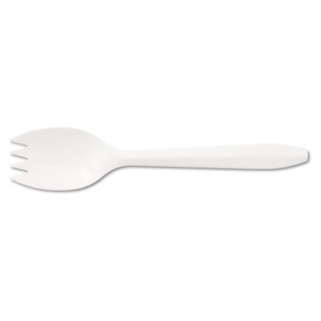 Picture of Mediumweight Polypropylene Cutlery, Spork, White, 1000/CartonBWK-SPORK
