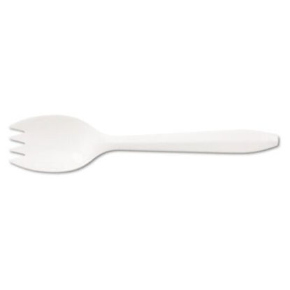 Picture of Mediumweight Polypropylene Cutlery, Spork, White, 1000/CartonBWK-SPORK