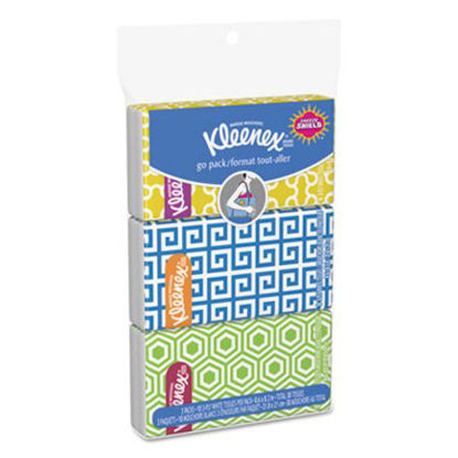 Picture of On The Go Packs Facial Tissues, 3-Ply, White, 30 Sheets/Pack, 36 Packs/CartonKCC-11976