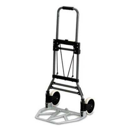 Picture of Stow-Away Collapsible Medium Hand Truck, 275 lb Capacity, 19 x 17.75 x 38.75, AluminumSAF-4062