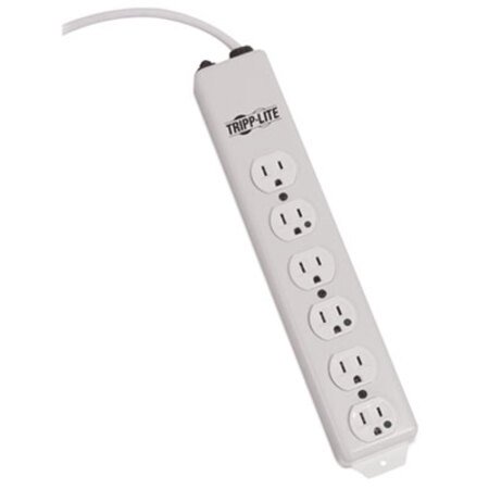 Picture of Medical-Grade Power Strip Not for Patient-Care Vicinity, 6 Outlets, 6 ft CordTRP-PS606HG