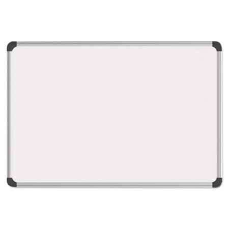 Picture of Magnetic Steel Dry Erase Board, 24 x 18, White, Aluminum FrameUNV-43732