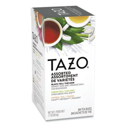 Picture of Assorted Tea Bags, Three Each Flavor, 24/BoxTZO-153966