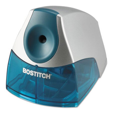 Picture of Personal Electric Pencil Sharpener, AC-Powered, 4.25" x 8.4" x 4", BlueBOS-EPS4BLUE