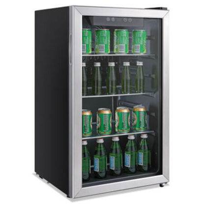 Picture of 3.4 Cu. Ft. Beverage Cooler, Stainless Steel/BlackALE-RFBC34