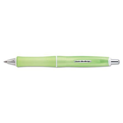 Picture of Dr. Grip Frosted Advanced Ink Ballpoint Pen, Retractable, Medium 1 mm, Black Ink, Green BarrelPIL-36251