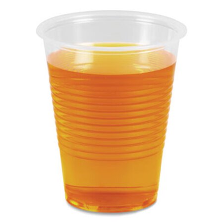 Picture of Translucent Plastic Cold Cups, 10 oz, Polypropylene, 10 Cups/Sleeve, 100 Sleeves/CartonBWK-TRANSCUP10CT