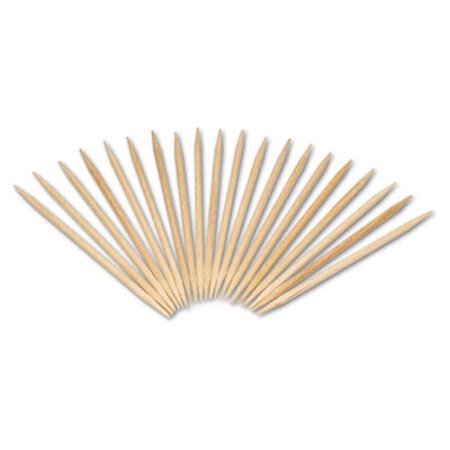 Picture of Round Wood Toothpicks, 2 1/2", Natural, 24 Inner Boxes of 800, 5 Boxes/Carton, 96,000 Toothpicks/CartonRPP-R820