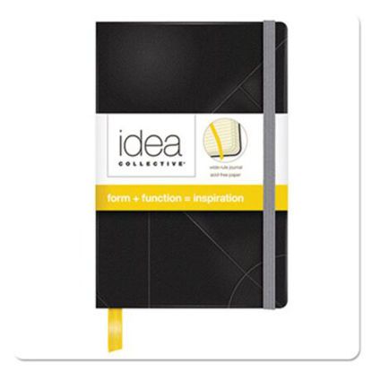 Picture of Idea Collective Journal, Wide/Legal Rule, Black Cover, 5.5 x 3.5, 96 SheetsTOP-56874