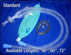 Picture of Vital Signs® Anesthesia Breathing Circuit Expandable Tube 90 Inch Tube Dual Limb Adult 3 Liter Bag Single Patient UseA5Z12XXX