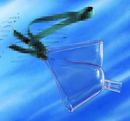 Picture of Oxygen Face Tent AirLife® Face Tent Style Adult One Size Fits Most Adjustable Head Strap001221