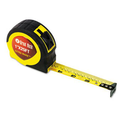 Picture of ExtraMark Power Tape, 1" x 25ft, Steel, Yellow/BlackGNS-95005