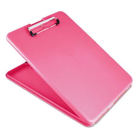 Picture of SlimMate Storage Clipboard, 1/2" Clip Capacity, Holds 8 1/2 x 11 Sheets, PinkSAU-00835